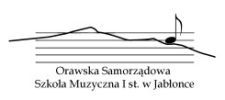 Logo Orawska Samorządowa Szkoła Muzyczna I st. w Jabłonce